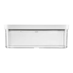 CUBE Container M / 21 cm, 0.75 Qt, Transparent-white