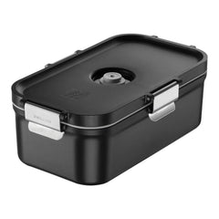 Vacuum Lunch Box, PP, Black Matte