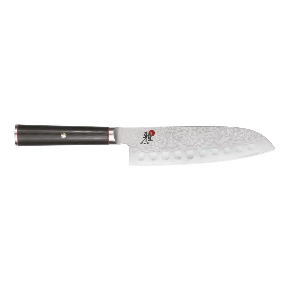 7-inch, Hollow Edge Santoku Knife
