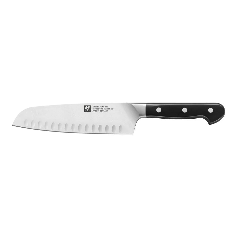 7-inch, Hollow Edge Santoku Knife