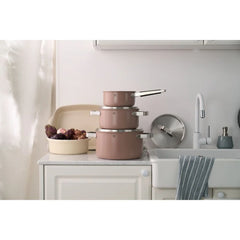 6-pc, 18/10 Stainless Steel, Pots And Pans Set