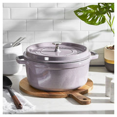 5.5 qt, Round, Dutch Oven, Lilac