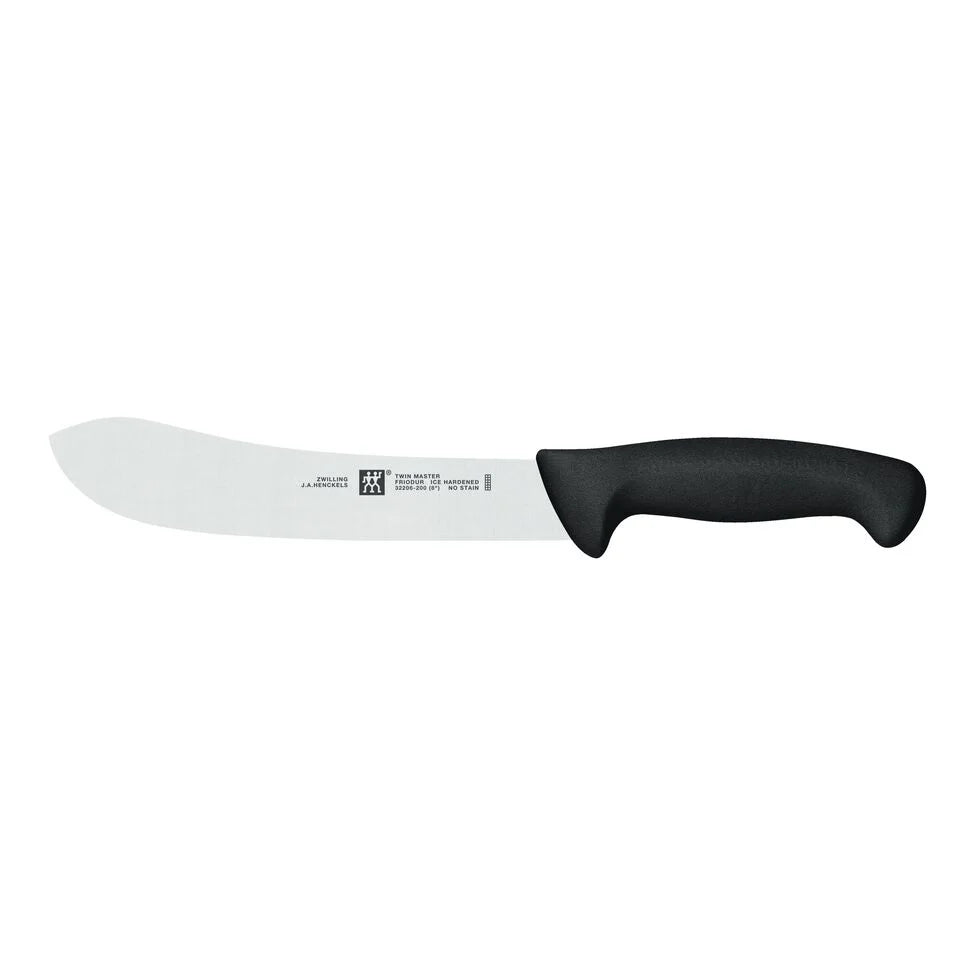 8-inch  Pro Butcher Knife - Black Handle