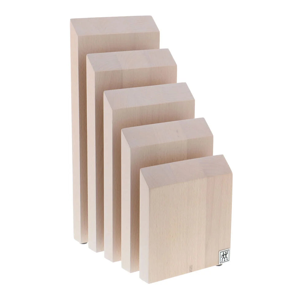 Beechwood, Upright Italian Magnetic Block - White