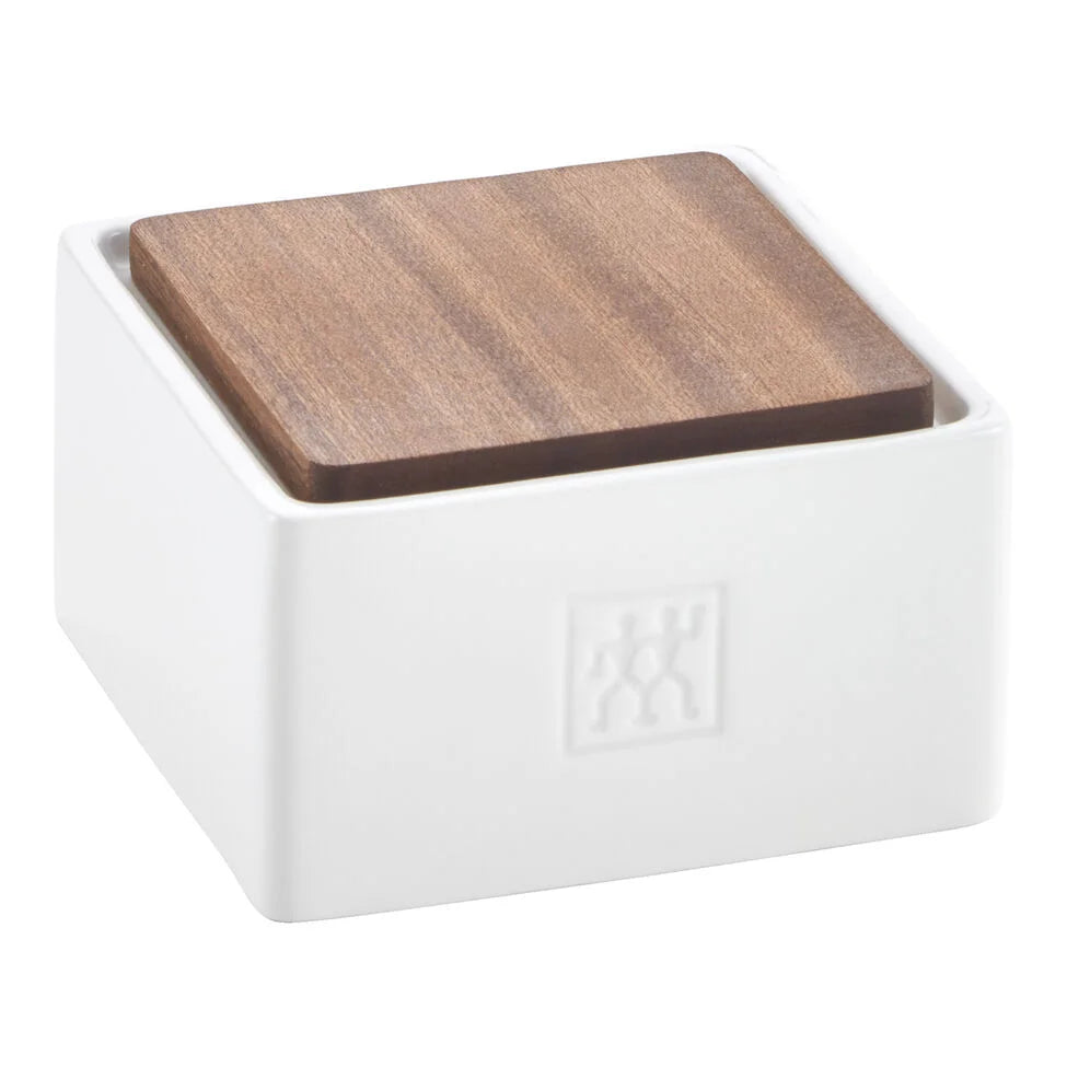 0.375 qt, Ceramic, Small Box With Lid