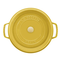 7 qt, Round, Dutch Oven, Citron