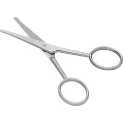 Ear And Nose Hair Scissors - Matt Stainless Steel