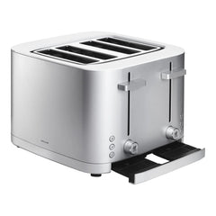 4 Short Slots Toaster, Silver