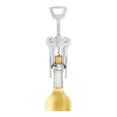 Stainless Steel, Double Lever Corkscrew