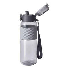 Drinking bottle, 680 ml, tritan, grey