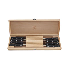 8-pc, Steak Knife Set With Wood Presentation Case
