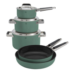 8-pc Stainless Steel Cookware Set, Green