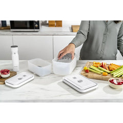 Drip tray set for plastic containers  , M/L / 2-pc