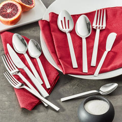 45-pc Flatware Set, 18/10 Stainless Steel