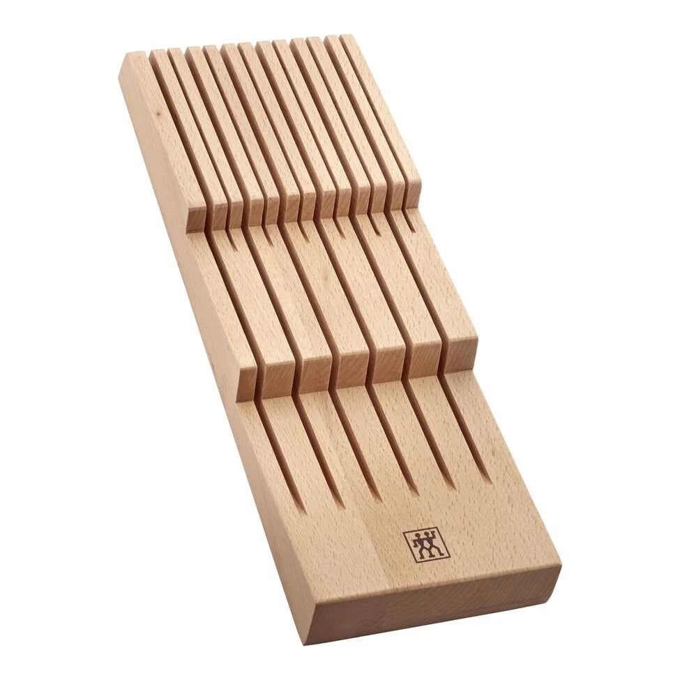 Beechwood, In-drawer Knife Organizer