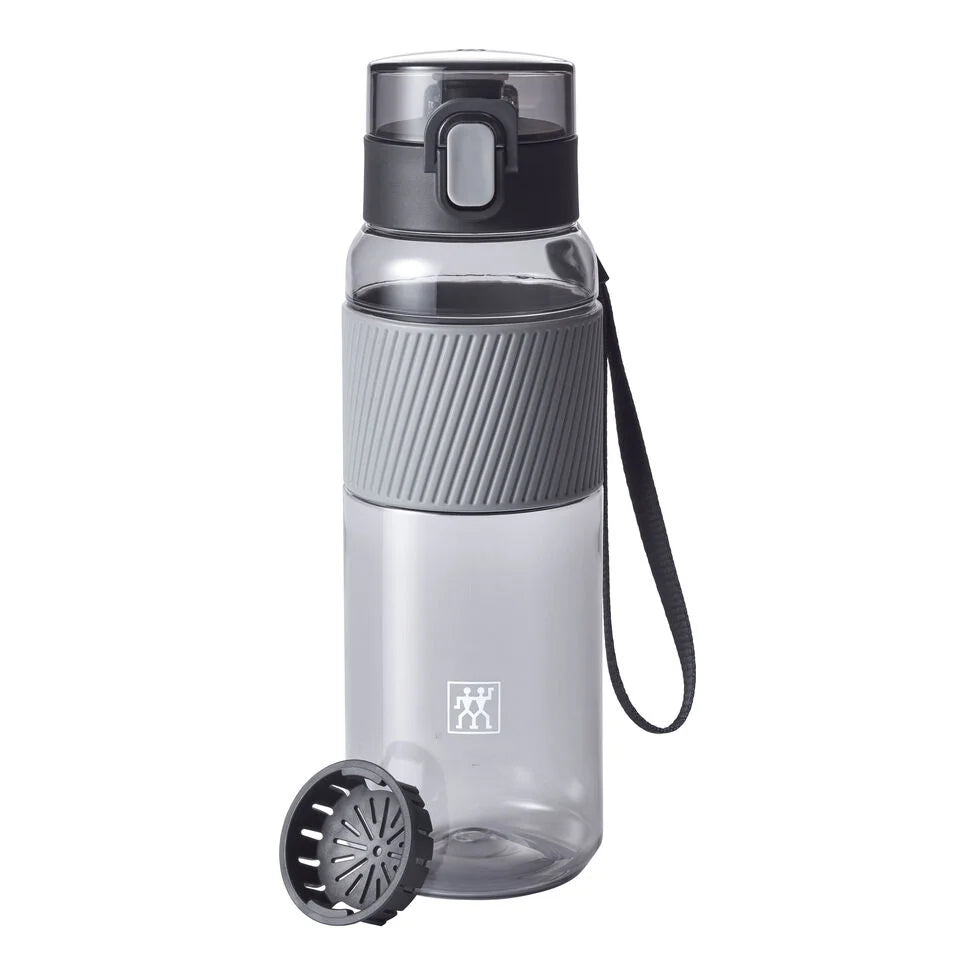 Drinking bottle, 680 ml, tritan, grey