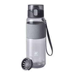 Drinking bottle, 680 ml, tritan, grey