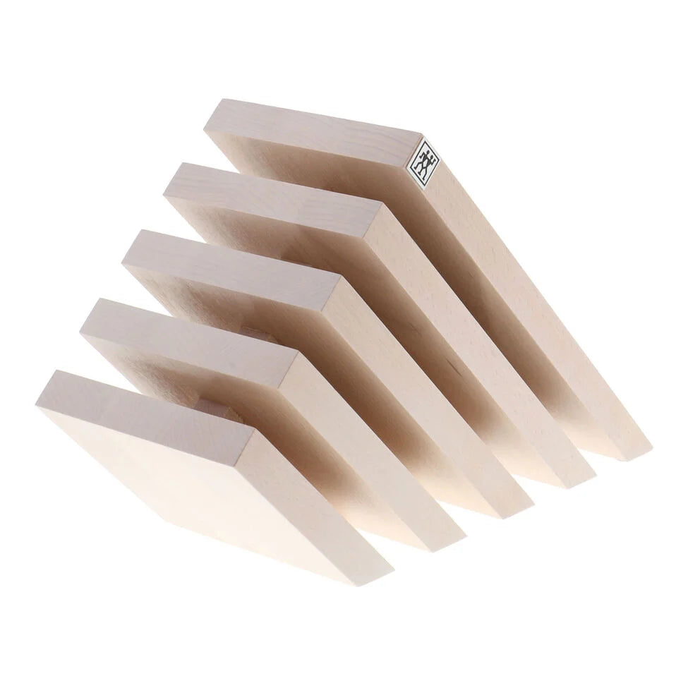Beechwood, Slanted Italian Magnetic Block - White Stained