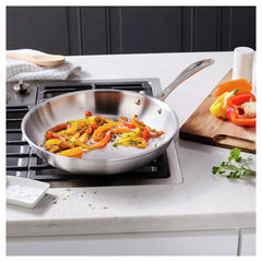 3 Ply, 12-inch, 18/10 Stainless Steel, Frying Pan