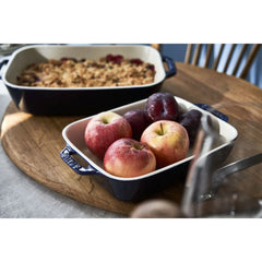 2-pc, Rectangular Baking Dish Set, dark blue
