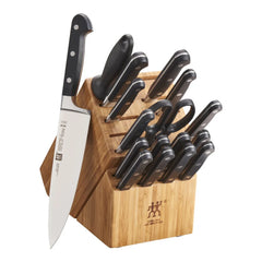 18-pc, Knife block set, natural