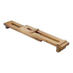 Bamboo Sharpening Stone Sink Bridge