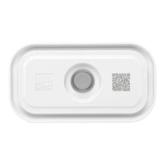 S, Vacuum Container, Glass, Grey