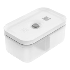 M, Vacuum Lunch Box, Plastic, Semitransparent-grey
