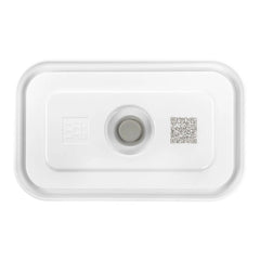 M, Vacuum Container, Plastic, Semitransparent-grey