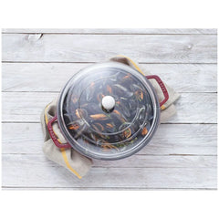 11-inch Glass Domed Lid