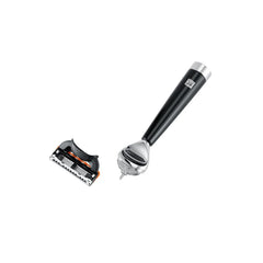 Razor, brass | silver-black