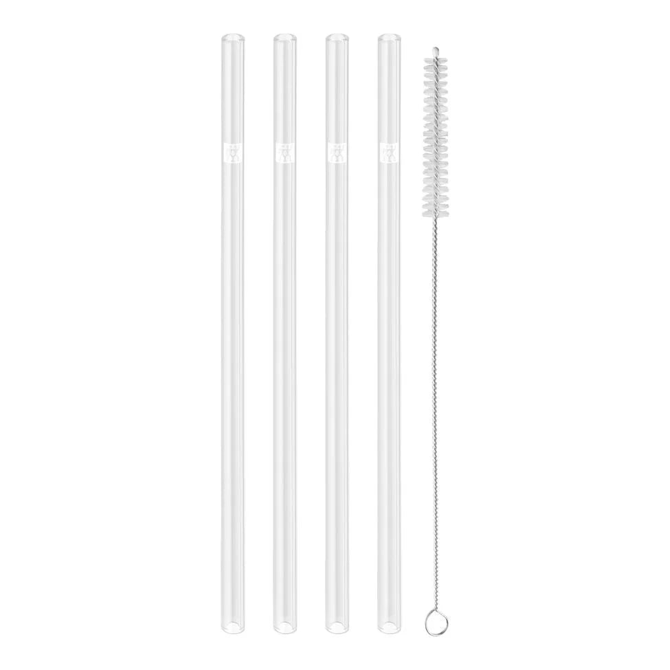 Glass Straw - Clear - Straight Set