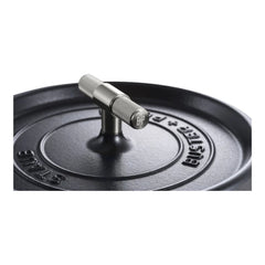 4 qt, Round, Dutch Oven Buster And Punch, Black Matte