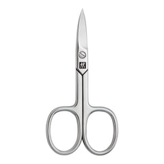 5-pc, Black Matte, Leather, Manicure Pedicure Set With Nail Scissors