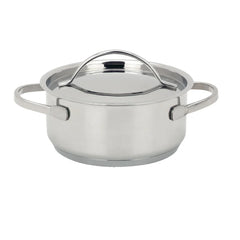 4-pc Mini Dutch Oven Set , 18/10 Stainless Steel