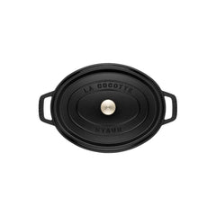 5.75 qt, Oval, Dutch Oven, Black Matte