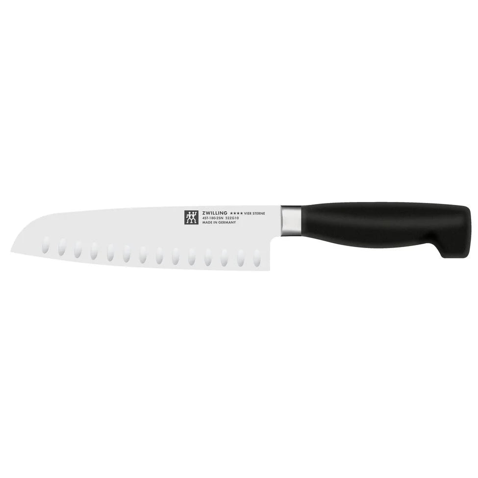 Santoku 7 inch, hollow edge