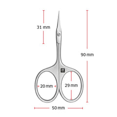 Cuticle Scissors With Tower Tip - Matt Stainless Steel