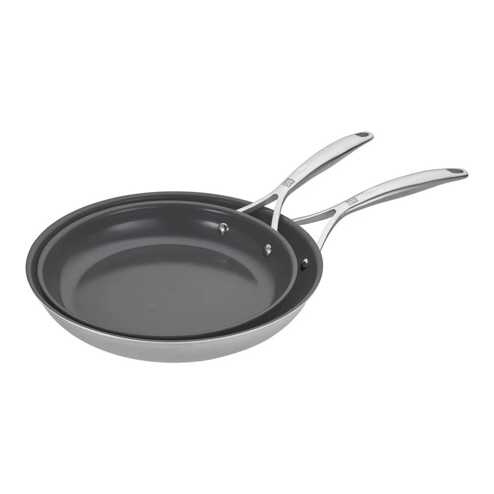 2-pc, Non-stick, Frying Pan Set Ceramic Coating